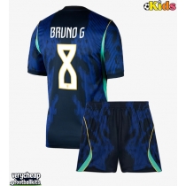 Brazil Bruno Guimaraes #8 Replica Away Minikit World Cup 2026 Short Sleeve (+ pants)